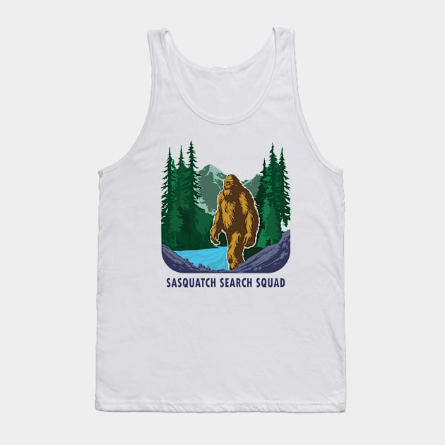 sasquatch search squad Tank Top by Buntoonkook